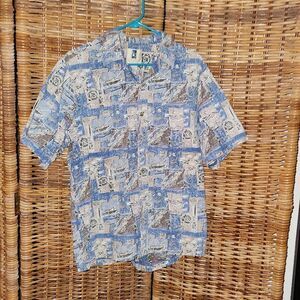 Kahala Hawaiian Aloha Shirt L